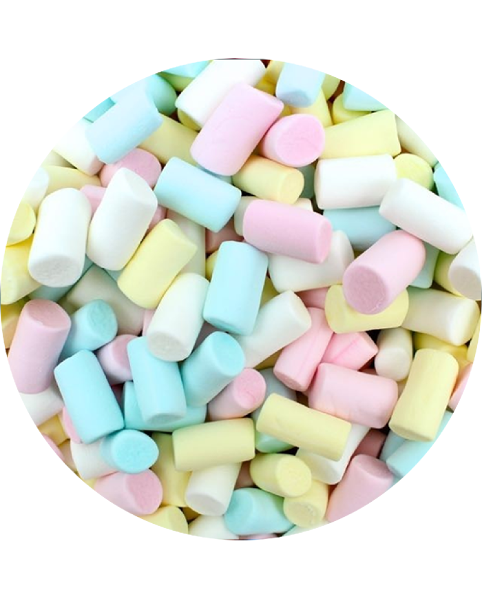 Marshmallow - Mini chalks (1 KG)